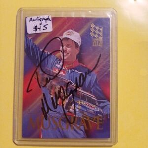 1995 Press Pass VIP Red Hot Ted Musgrave #20 Signed Autographed Vintage Card